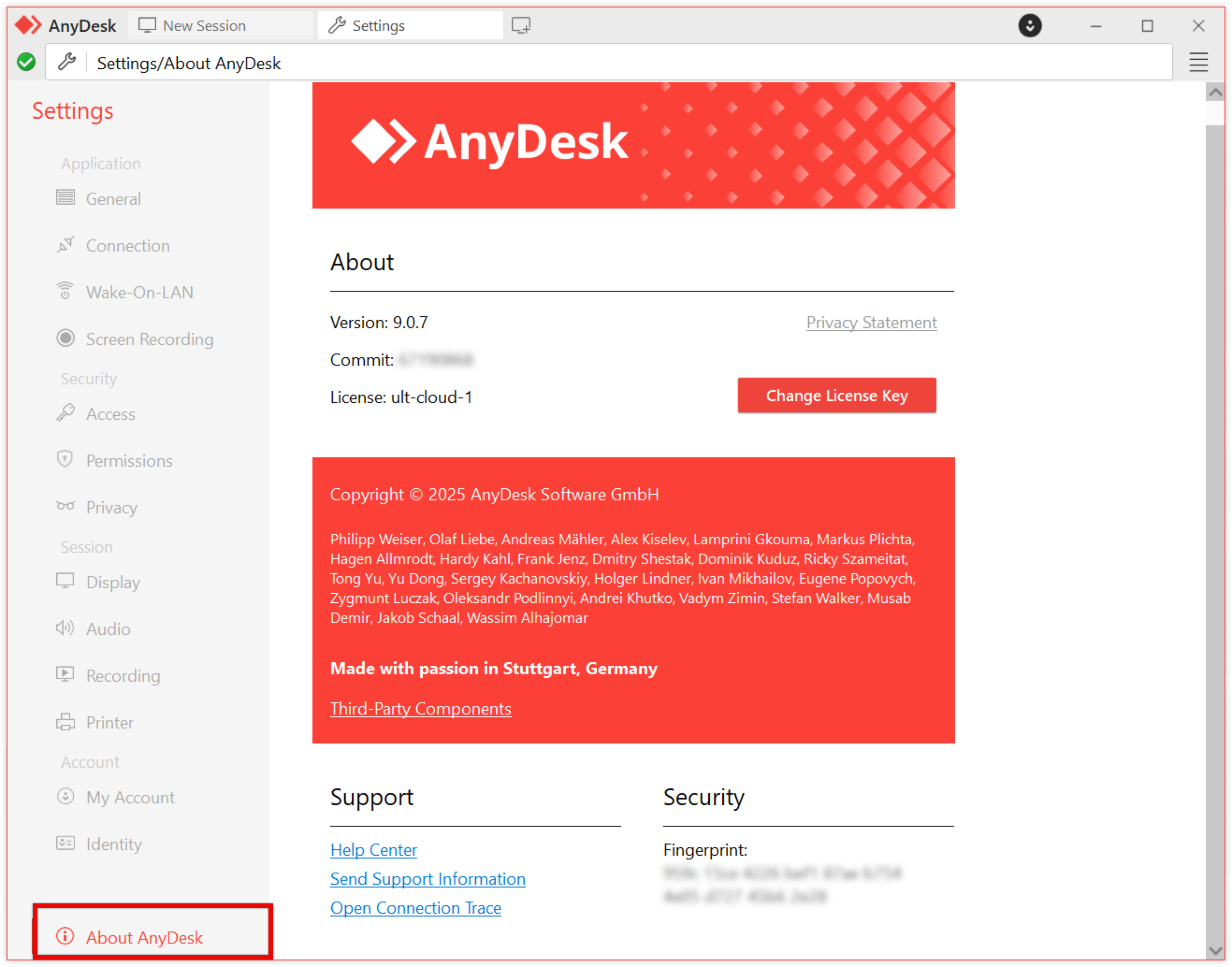 Conexión remota con AnyDesk para soporte técnico