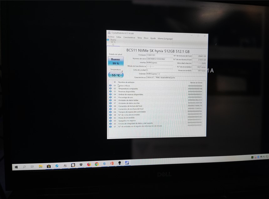 Entrega segura de datos en unidad externa