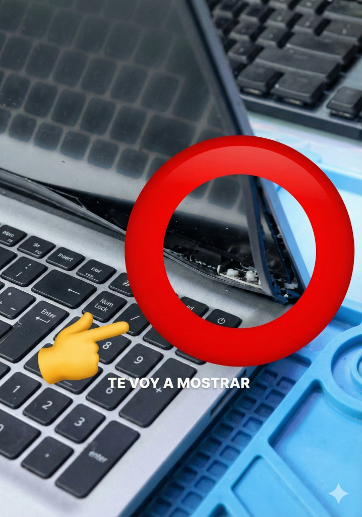 REPARACION VISAGRA LAPTOP